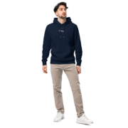 Name - French Navy | The Basic Hoodie - Afbeelding 3